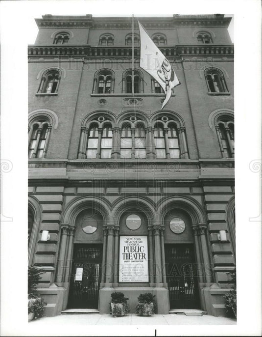 Press Photo Populist Theater, New York - Historic Images