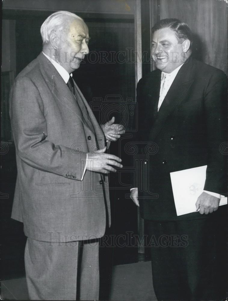 Press Photo German President Professor Heuss - Historic Images