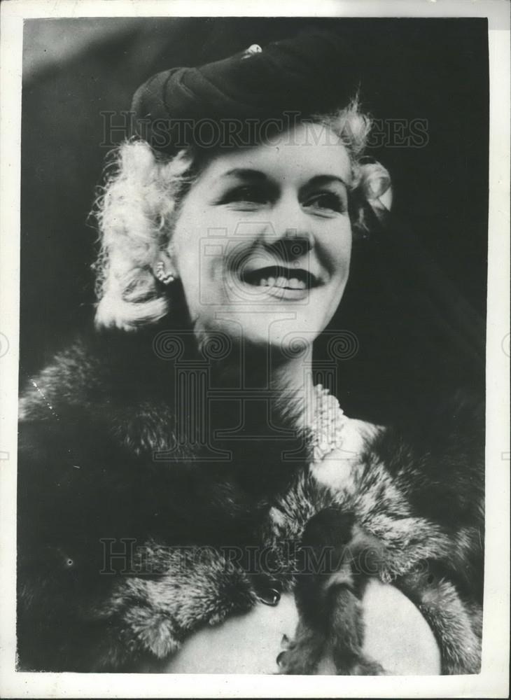 1954 Press Photo Mrs Mary Wheeler - Historic Images