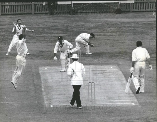 1962 Press Photo Australian XI Match at Perth - Historic Images