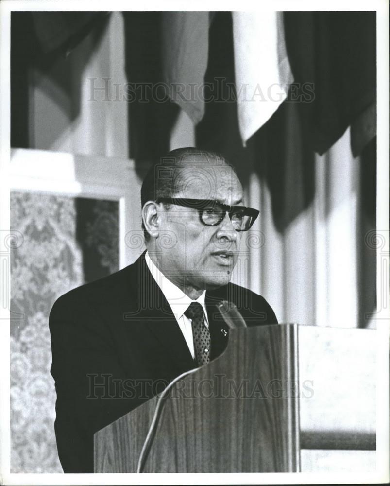 1968 Press Photo Organization of American States, M Rafael Urquia, - Historic Images