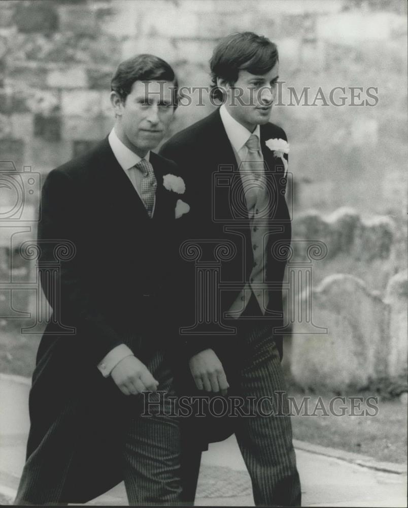 Press Photo Lord Romsey Weds - Historic Images