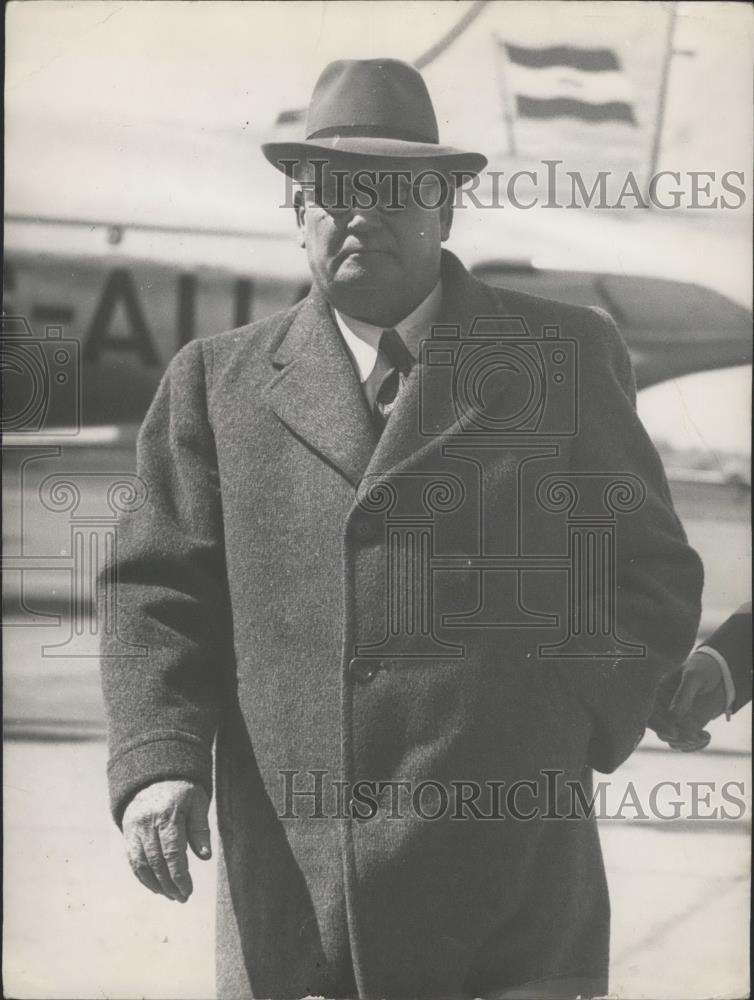 Press Photo South African Prime Minister Daniel Francois Malan - Historic Images