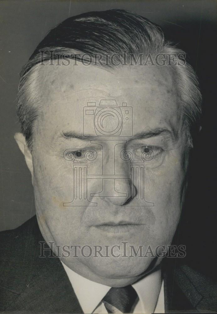 Press Photo De Mr. Kurt Dickerhof, P.D.G. De Mercedes - Historic Images