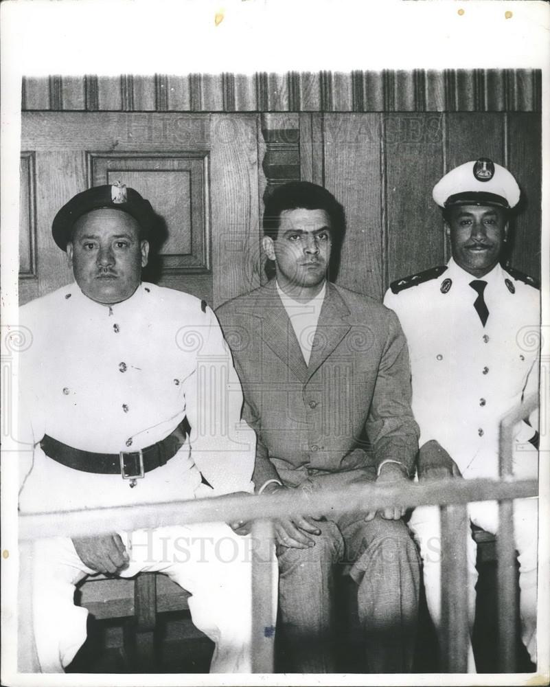 1960 Press Photo Trial of alleged spies opens in Cairo - Historic Images