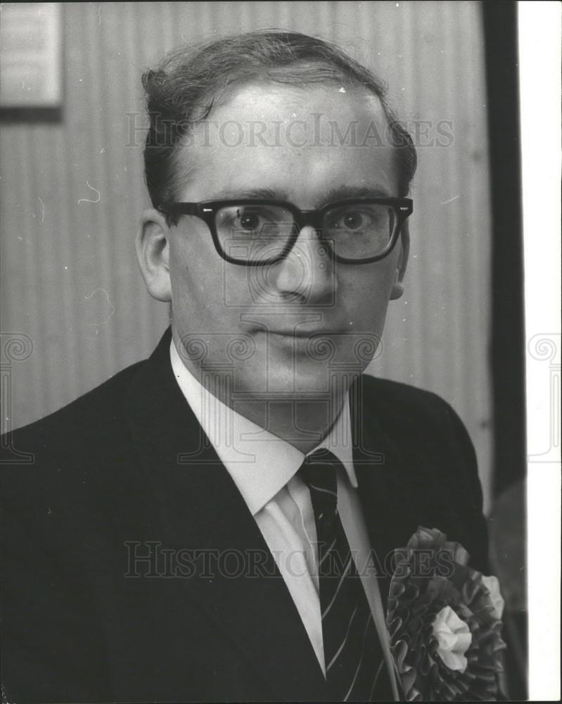 1967 Press Photo Iain Dyer, 29, the Conservative candidate - Historic Images