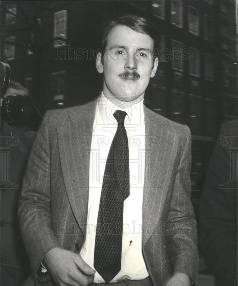 1976 Press Photo Edward Maudling,son of former Home Secretary - Historic Images