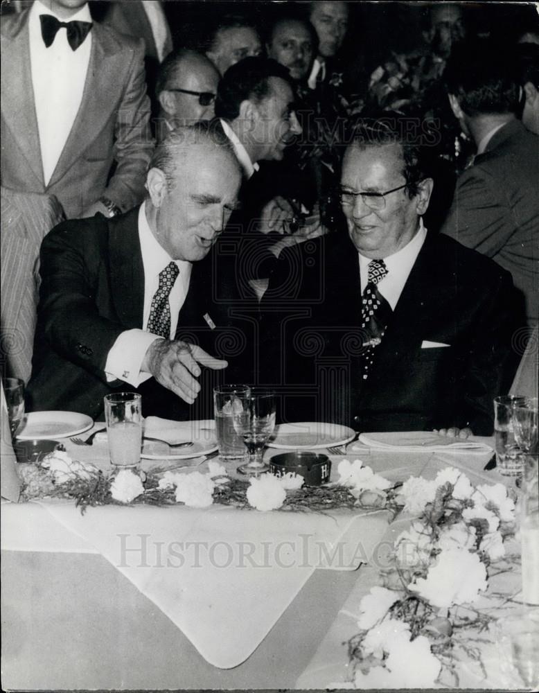 Press Photo President of Yugoslavia Marshal Tito Visits Greece - Historic Images