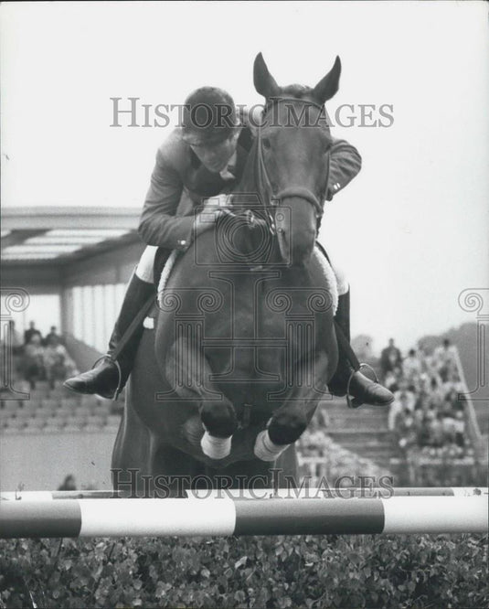 1974 Press Photo David Broome on " Sportsman" - Historic Images