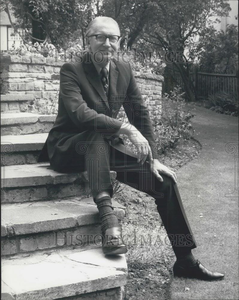 1974 Press Photo labour MP for Woolwich East,Mr. Christopher Mayhew - Historic Images