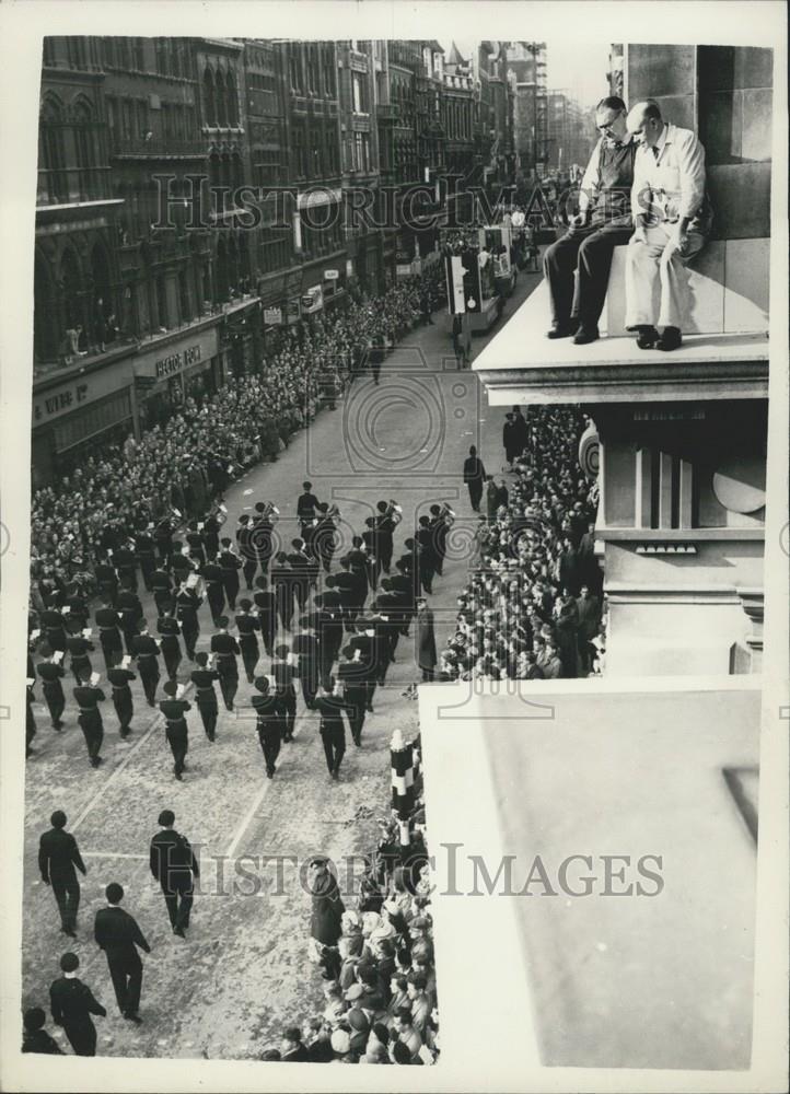 1957 Press Photo The Lord Mayor&#39;s Show in London - Historic Images
