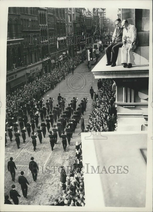 1957 Press Photo The Lord Mayor's Show in London - Historic Images