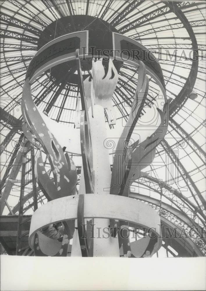 1957 Press Photo Households arts show in Paris - Historic Images