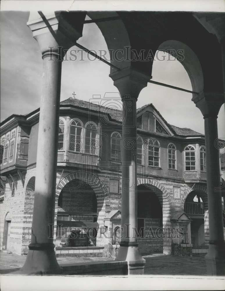 Press Photo Athos Monastery republic - Historic Images