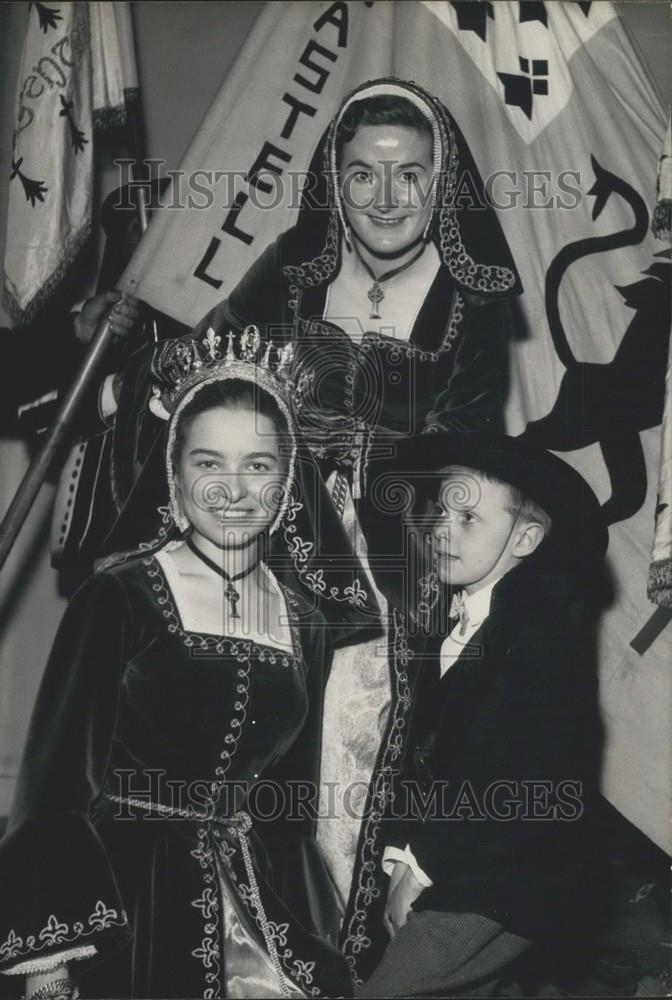 1957 Press Photo Muttat Joly is Duchess of Savoy. - Historic Images