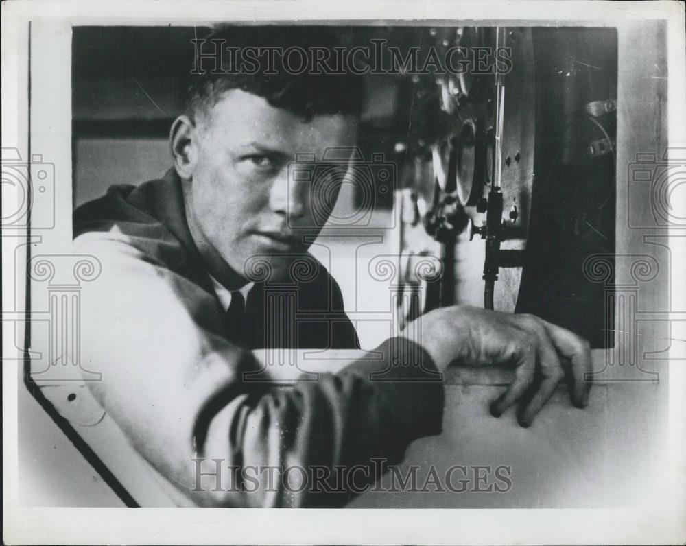 Press Photo A Young Airman - Historic Images