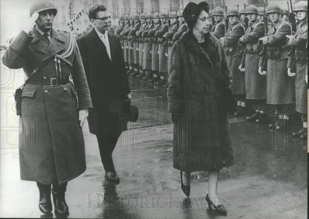 1962 Press Photo Canadian Amb Margaret Meagher in Vienna - Historic Images