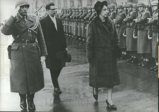 1962 Press Photo Canadian Amb Margaret Meagher in Vienna - Historic Images