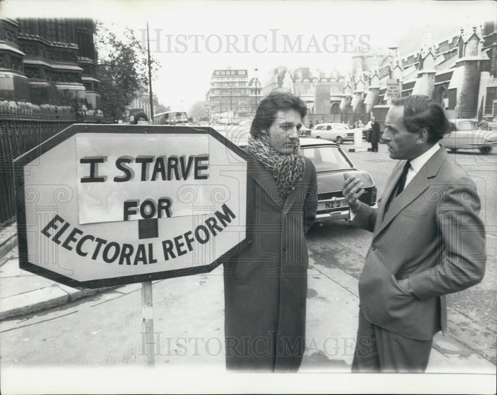 1975 Press Photo Liberal Party Leader Mr. Jeremy Thorpe & John Campbell - Historic Images