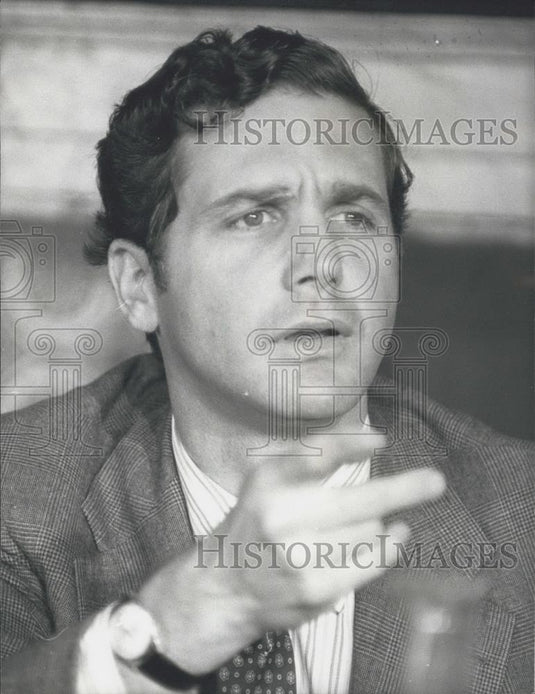 1975 Press Photo Jeb Stuart Magruder, Convicted Watergate Conspirator - Historic Images