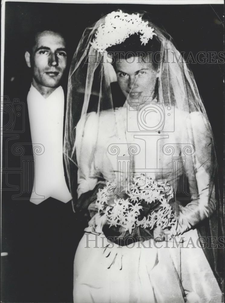 1981 Press Photo President of France ,Francois Mitterand and his wife Danielle - Historic Images