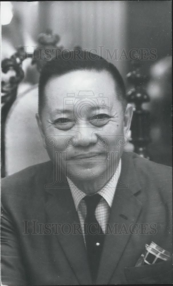 1969 Press Photo Philippines Vice President Fernando Lopez - Historic Images