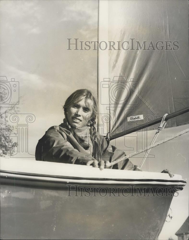 Press Photo Elizabeth Shaw Breaks Into All Male Sydney Hobart Yacht Race - Historic Images