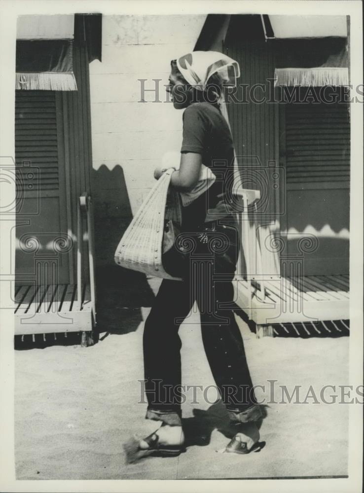 1958 Press Photo Princess Sandra Torlonia - Historic Images