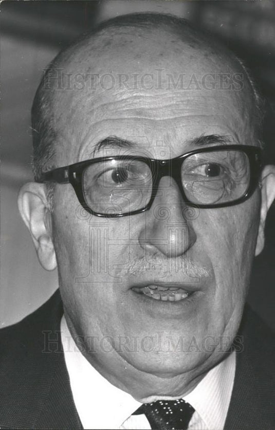 Press Photo Professor Louis Merlin - Historic Images