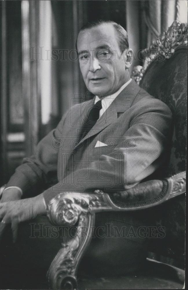 Press Photo ex-President of Argentina,Pedro Eugenio Aramburu - Historic Images