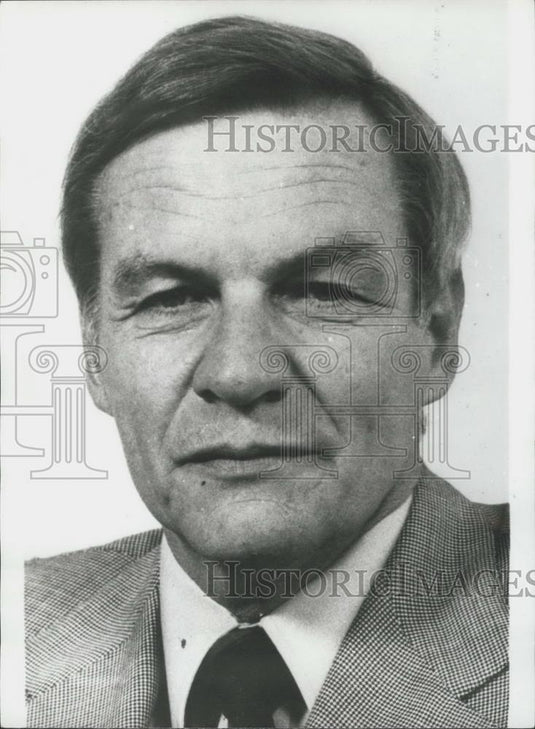 1978 Press Photo President, Swiss National Bank, Frite Leuwiller - Historic Images