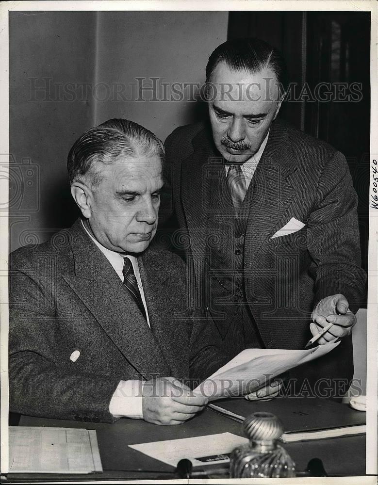 1941 Press Photo Greek Minister Greek Minister Cimon P. Diamtopulous Minister - Historic Images