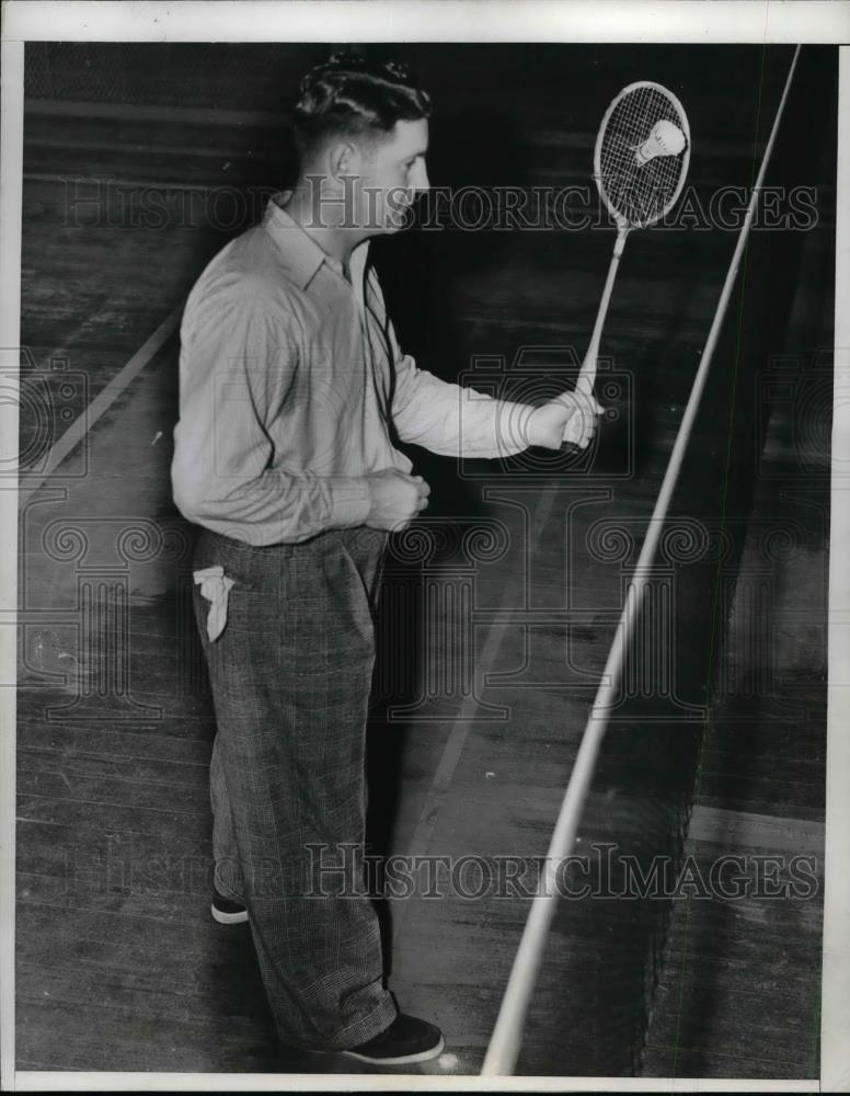 1937 Press Photo Larry French of Chicago Cubs - Historic Images