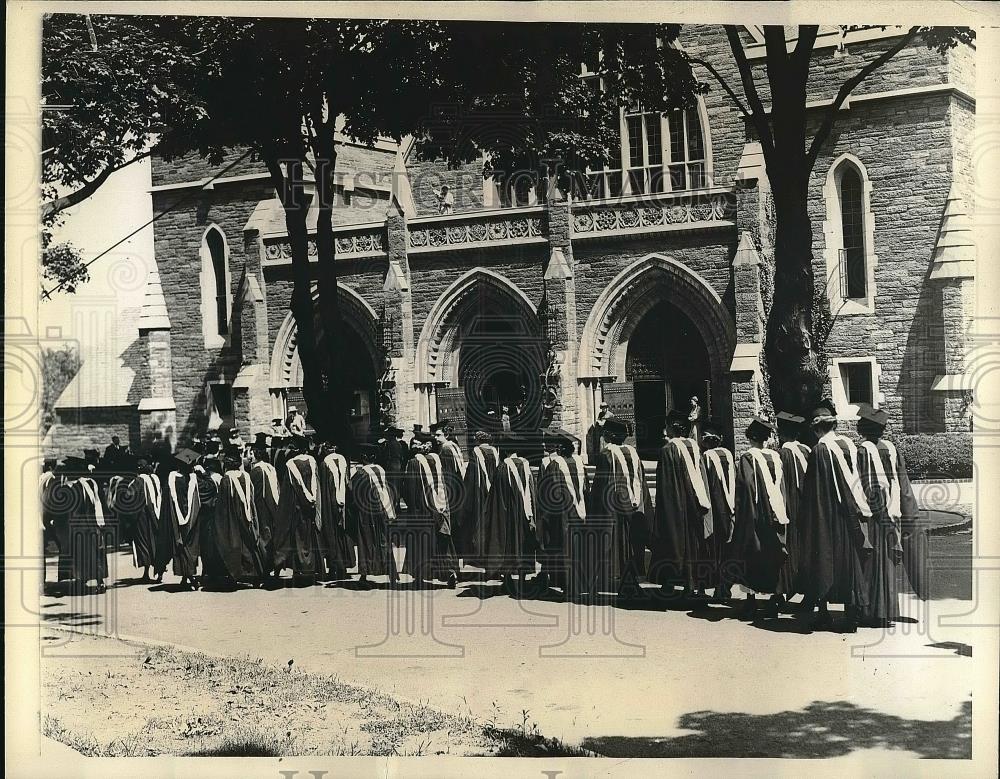 1935 Press Photo Commencement of Bryn Mawr College - nea48628 - Historic Images