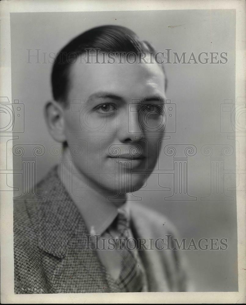 1938 Press Photo Donald Dickson - nea49210 - Historic Images