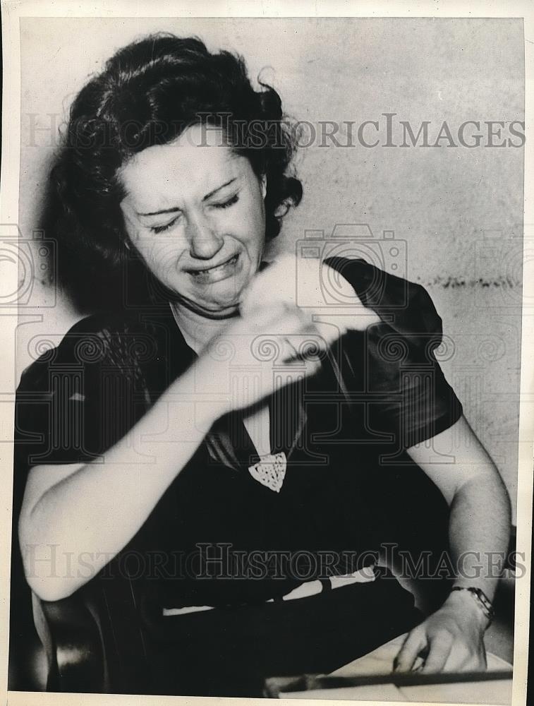 1938 Press Photo Mrs Edith James Killed Married Lover James George - Historic Images