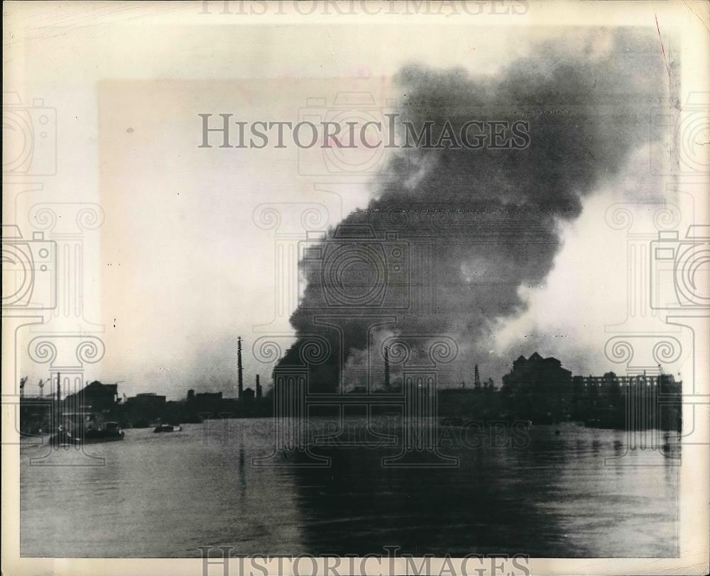 1948 Press Photo Ludwifshafen Germany Plant Explosion - nea48439 - Historic Images