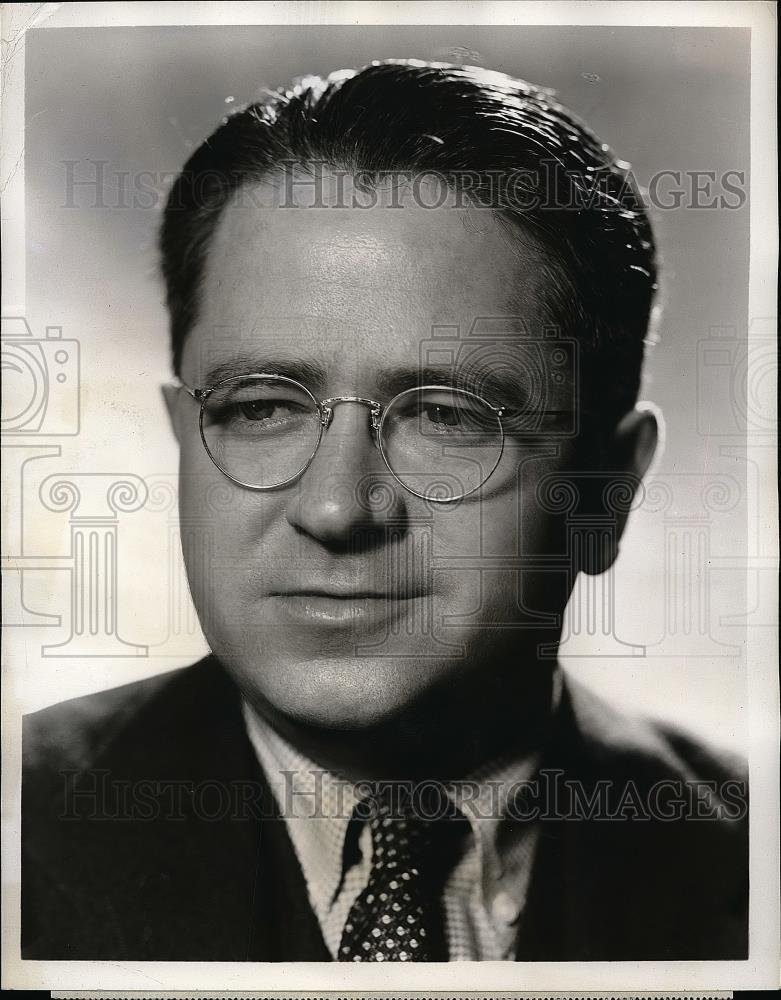 1948 Press Photo Samuel R. Dean Appointed Treasurer Columbia Broadcasting System - Historic Images