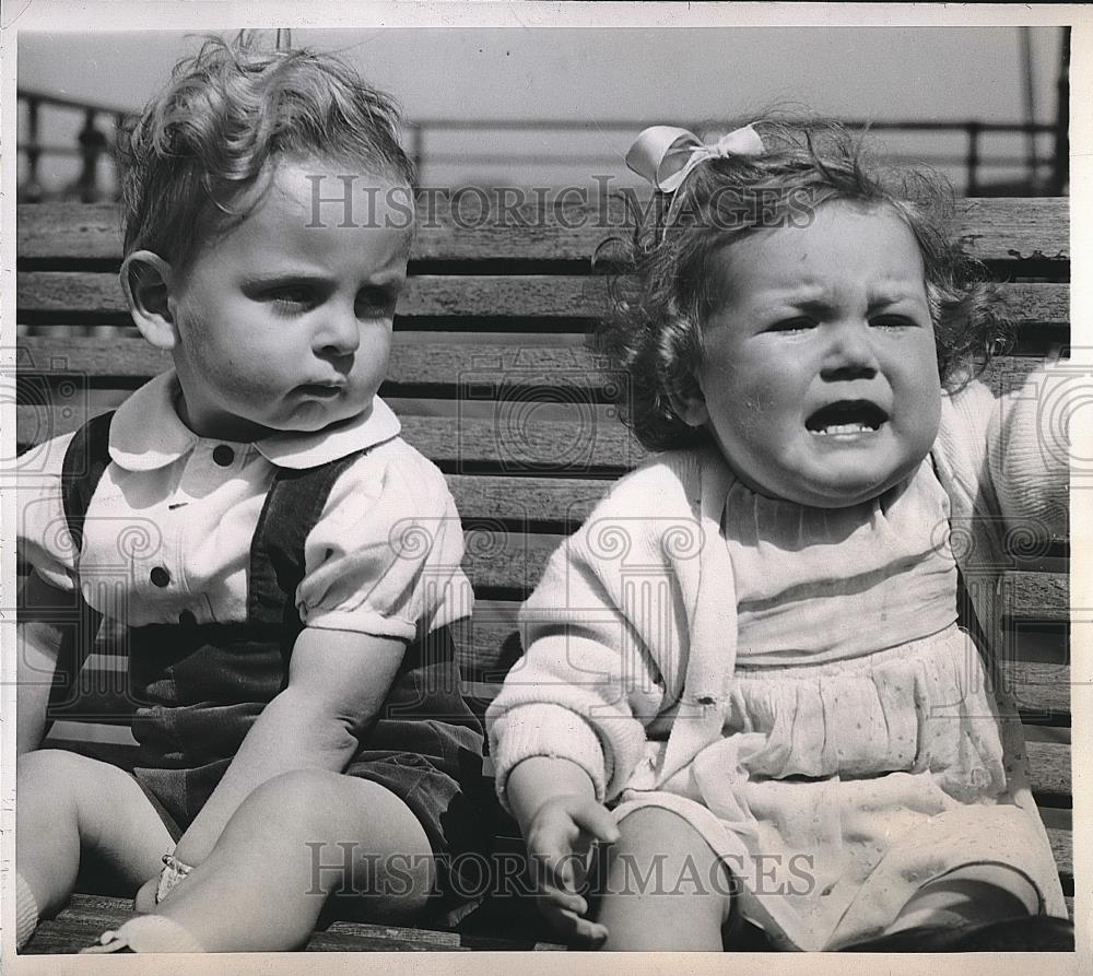 1946 Press Photo Danny Cleveland, Carol Johnson, &quot;Mister and Miss Ericsson&quot; - Historic Images