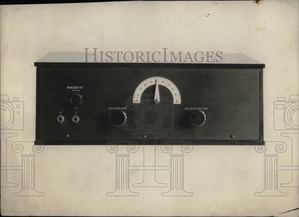 1925 Press Photo Special Short Wave Radio For Use During Cruises - nea59723 - Historic Images