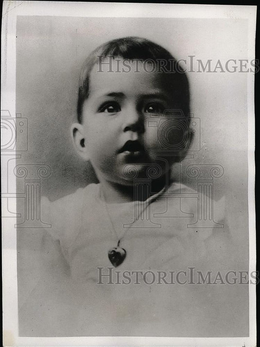 1934 Press Photo Princess Maria Louise, Daughter of Bulgarian Royal Couple. - Historic Images