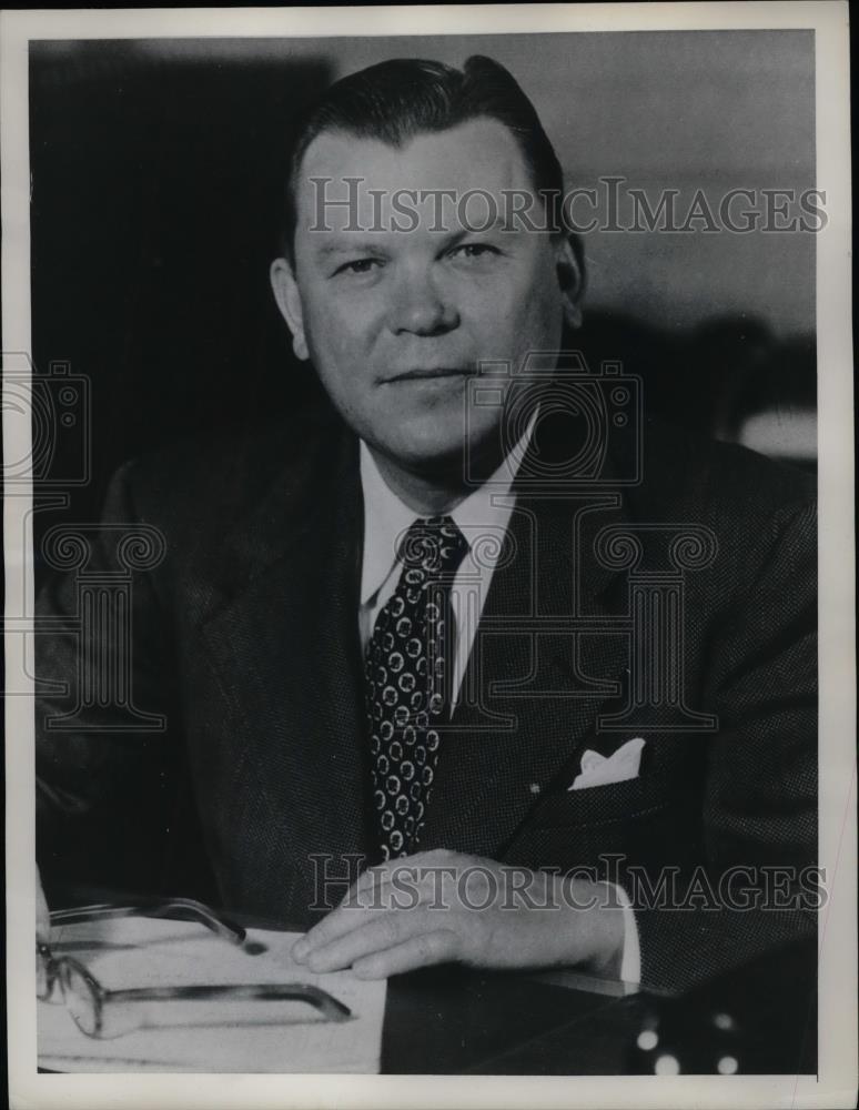 1953 Press Photo Dr. Wayne C. Grover, Archivist of United States. - nea59237 - Historic Images