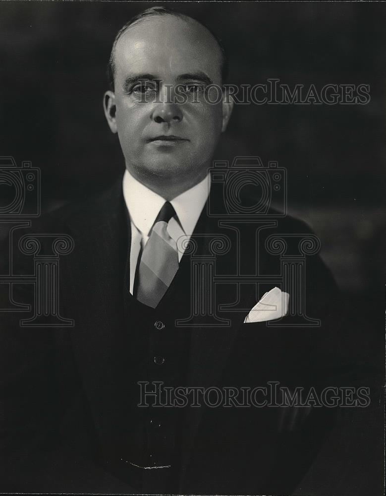 1937 Press Photo Dr. Glenn Frank, Chairman of Republican Policy Group - Historic Images