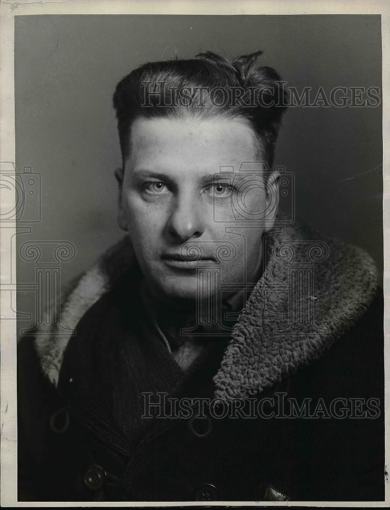 1934 Press Photo Stephen Shannon professional driver - Historic Images