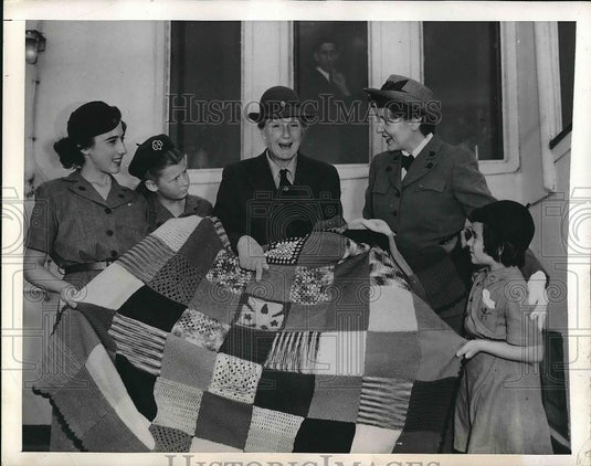 1949 Press Photo Jacqueline Romero,Louise Smith,Herbert Schachian,Holly Morse - Historic Images