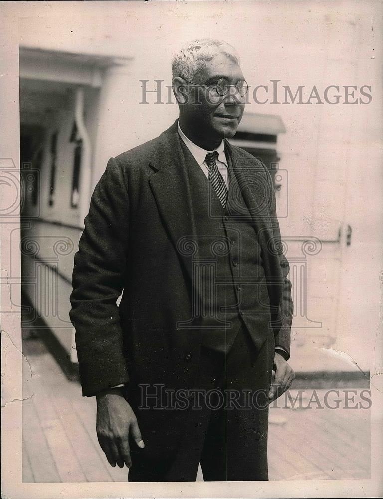 1922 Press Photo Dr. Kendarnath Dos at the convention - Historic Images