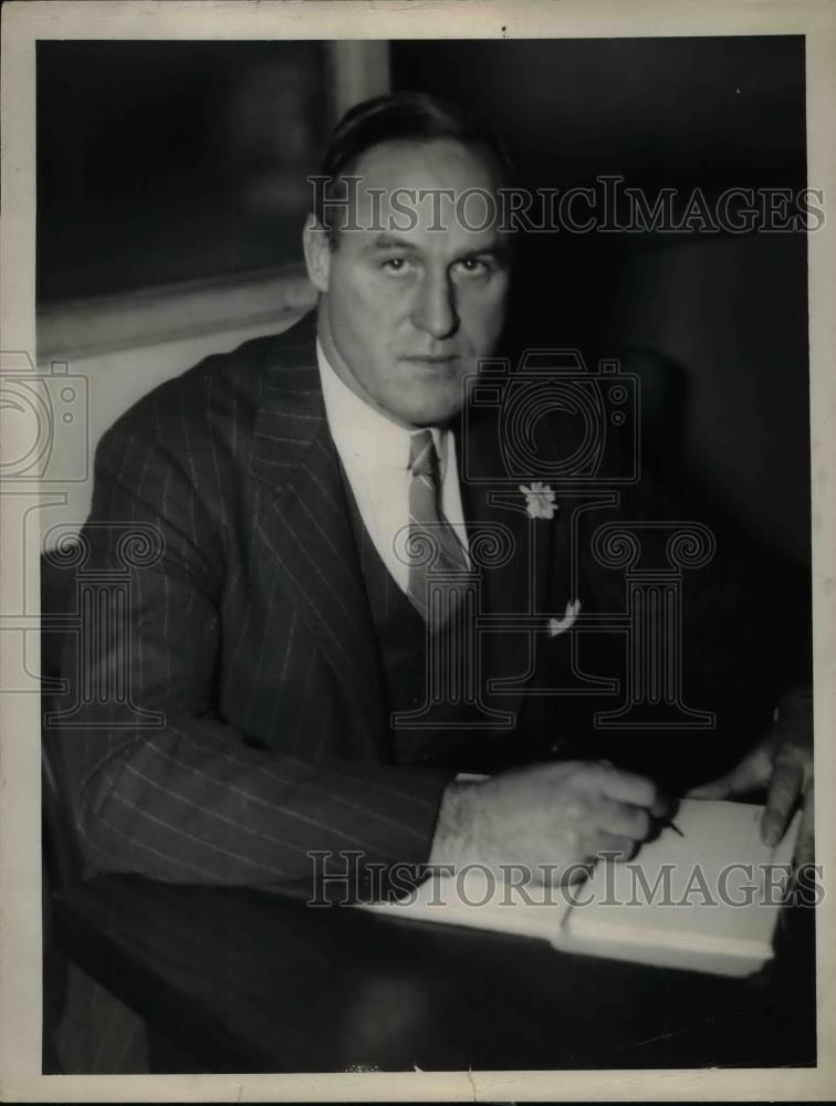 1936 Press Photo Businessman Albert Weatherhead - Historic Images