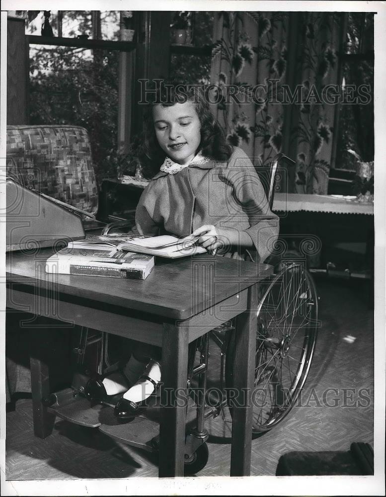 1960 Press Photo Jeamette Kobiba Valedictorian Leland High School She Has MD - Historic Images