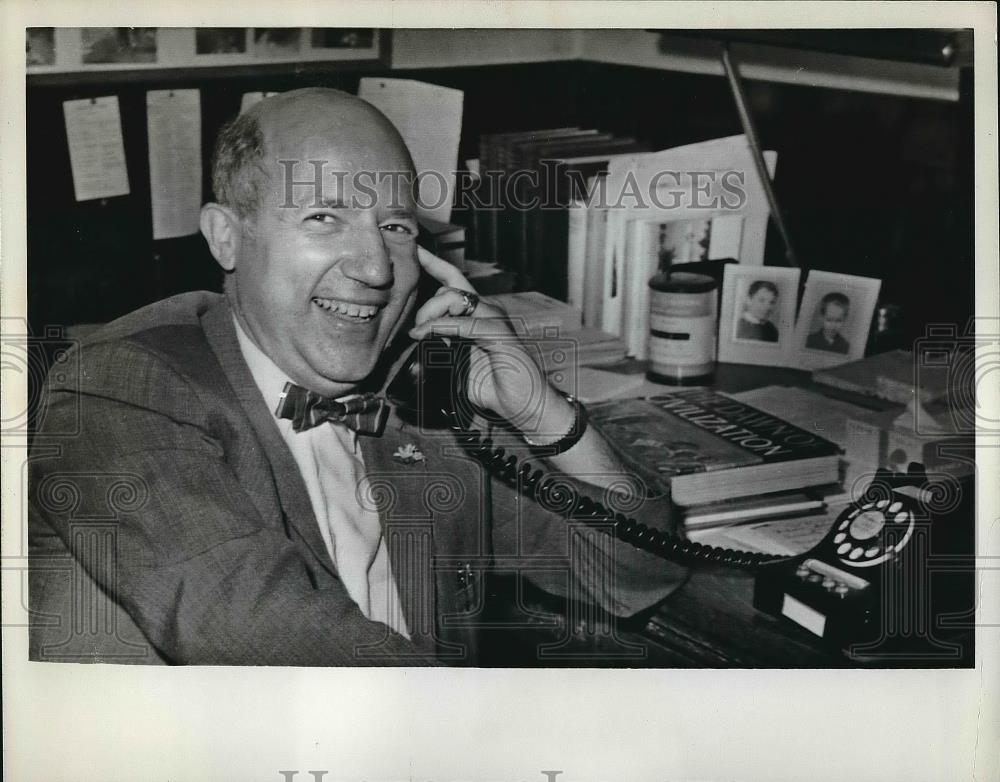 1961 Press Photo University Of California Chemistry Prof Dr Melvin Calvin - Historic Images