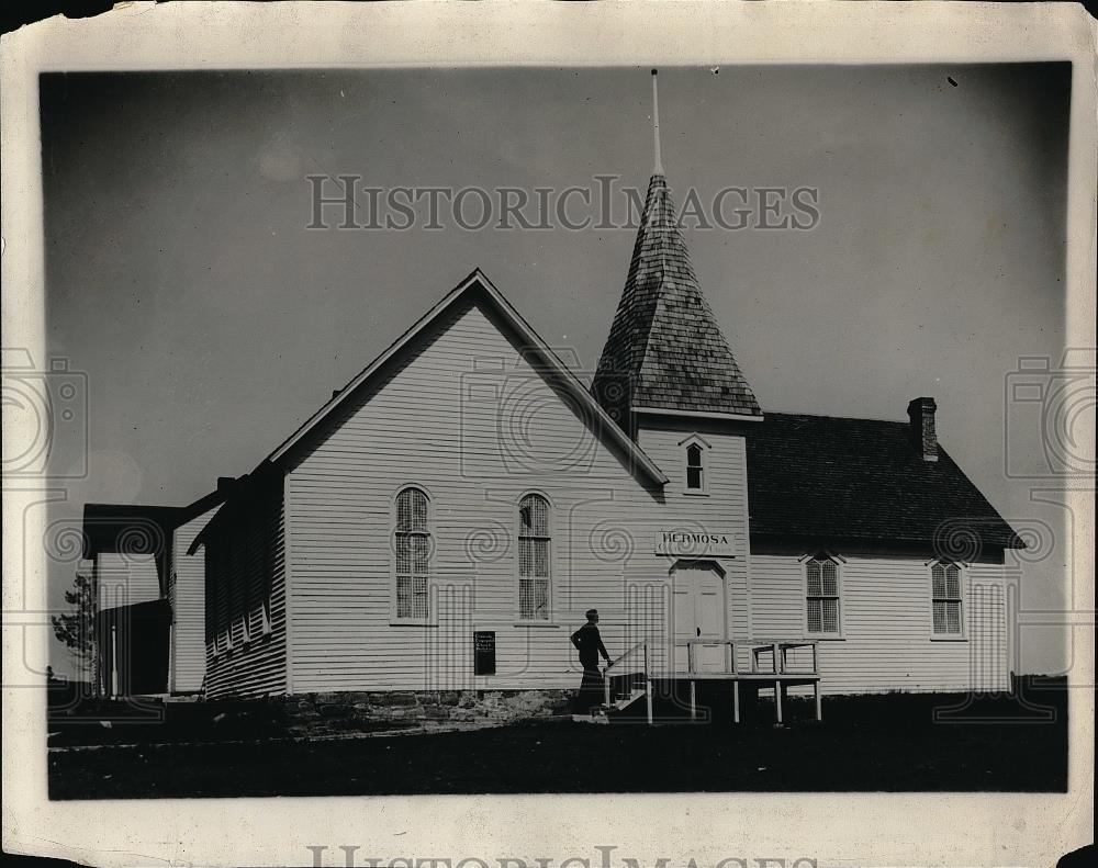 1930 Press Photo At Hermosa , South Dakota. - Historic Images